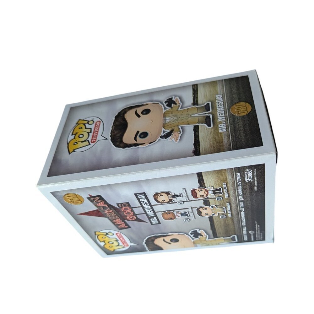 Funko Pop! Vinyl: American Gods - Wednesday #680 Damaged Box - Picture 3 of 5